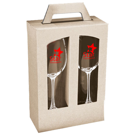 Product Photo 1 Kraft Wine Glass Gift Set