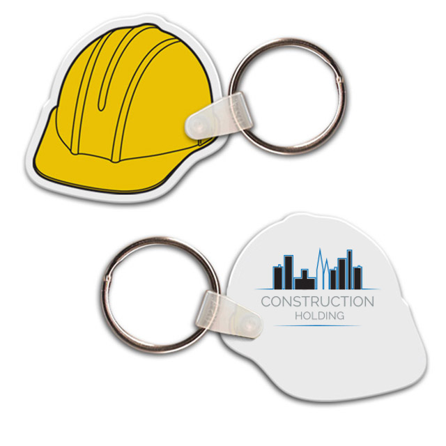 Product Photo 1 Hard Hat Soft Vinyl Key Tag