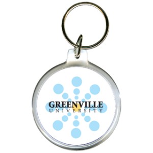 Round Acrylic Key Tag - EX1100