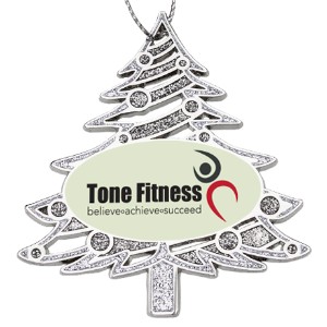 Christmas Tree Die Cast Holiday Ornament - EM1115