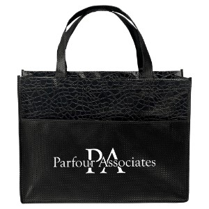 Couture Glossy Non-Woven Tote - BA2185