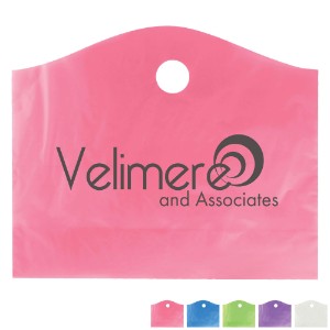 Frosted Super Wave Handle Bag, 18" x 22" - WP2060