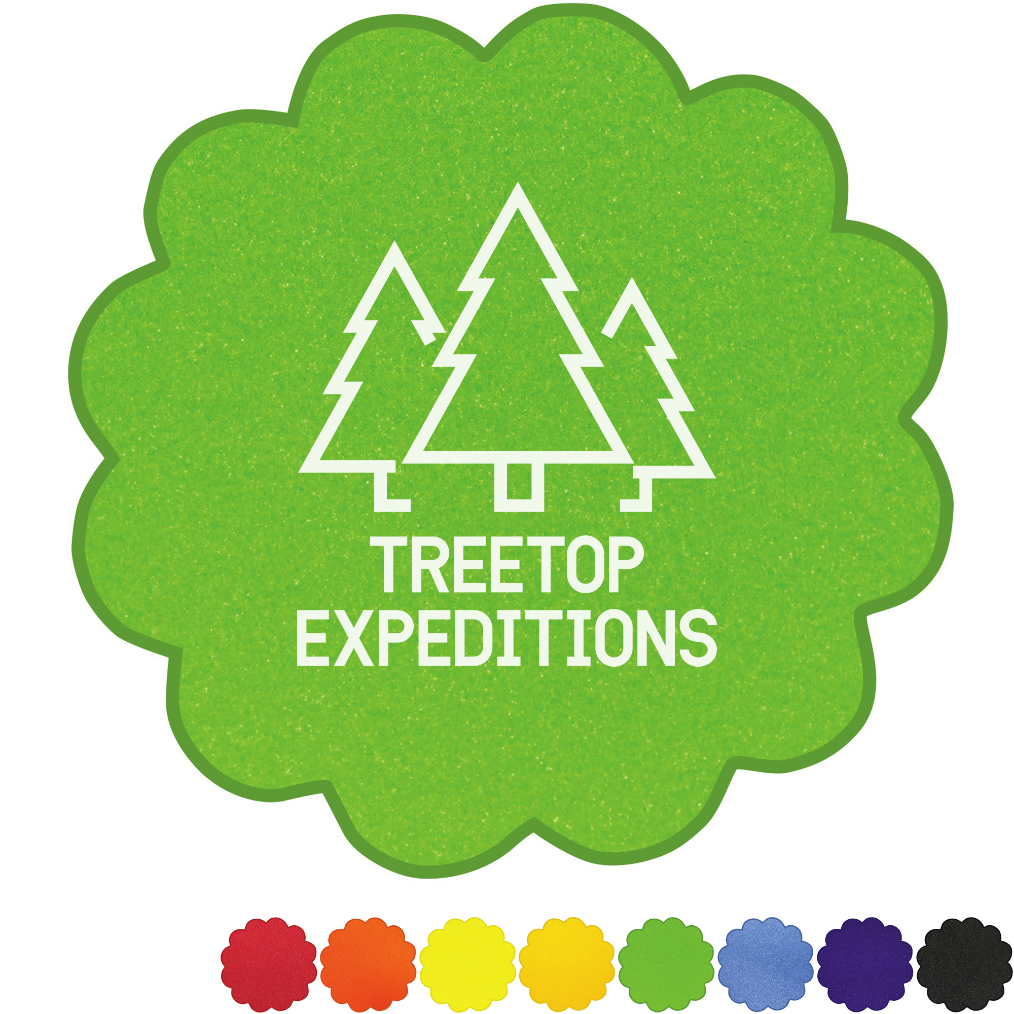 Product Photo 1 Flower Foam Scrub Sponge