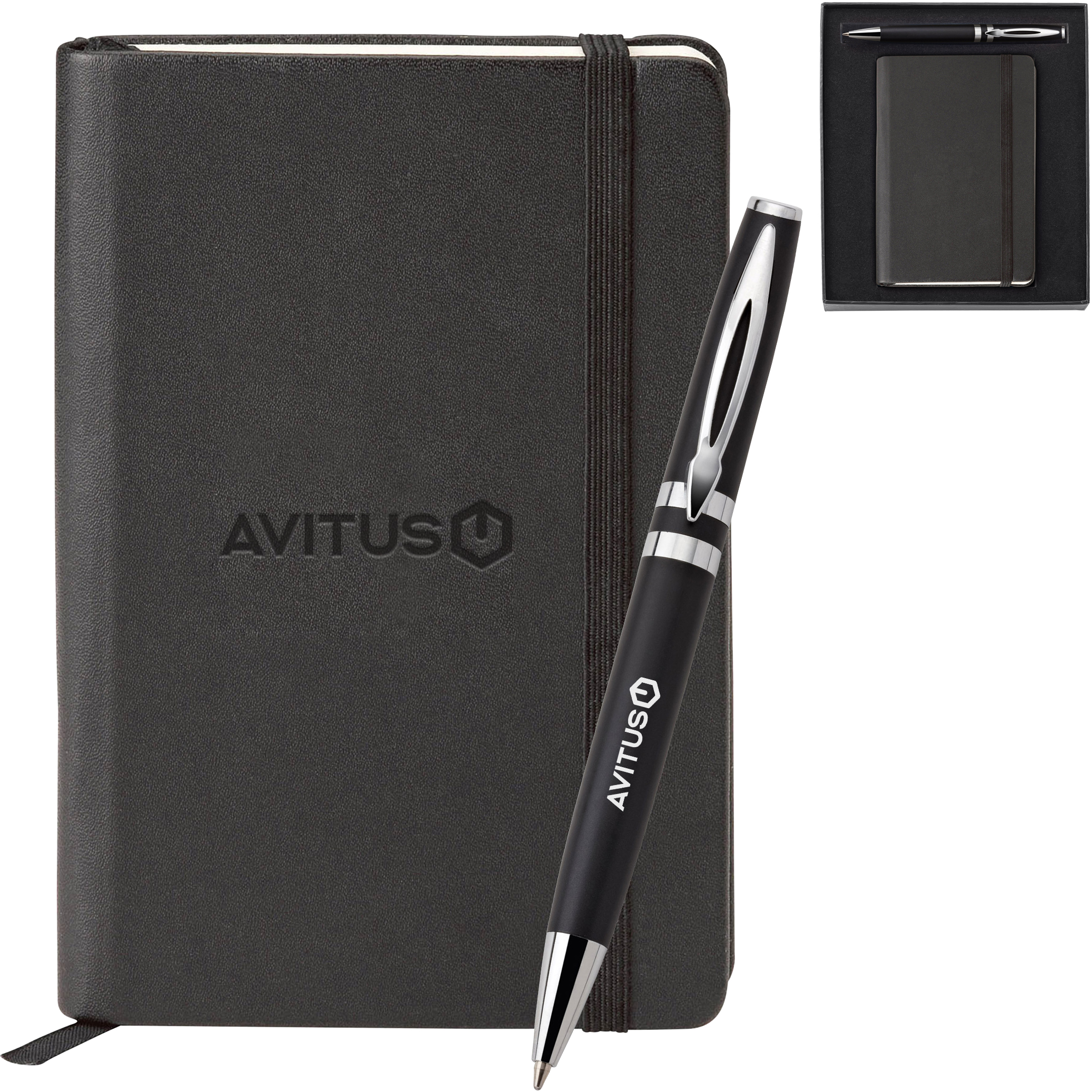 Product Photo 1 Lara & Neoskin® Pen & Journal Set, 3-3/4" x 5-5/8"