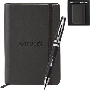 Lara & Neoskin® Pen & Journal Set, 3-3/4" x 5-5/8" - SG5241