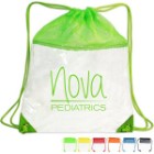 Photo 14 Clear Mesh Drawstring Backpack
