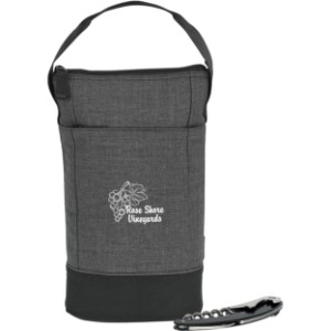 Heritage Supply™ Tanner Insulated Wine Bag w/ Corkscrew - GM1232