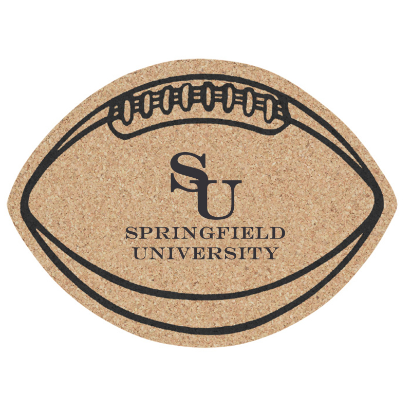 Product Photo 1 Football Cork Coaster, 4-5/8"
