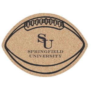 Football Cork Coaster, 4-5/8" - NN1075