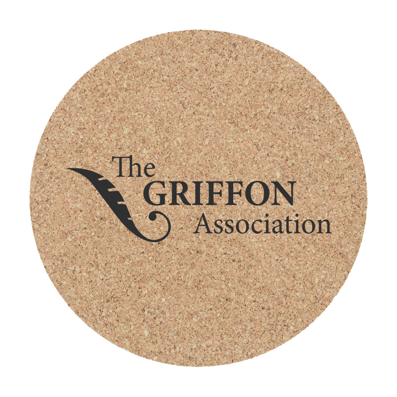 Product Photo 1 Round Cork Coaster, 4"