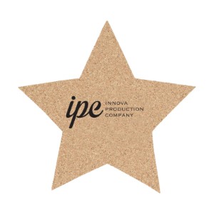 Star Cork Coaster, 4-1/4" - NN1065