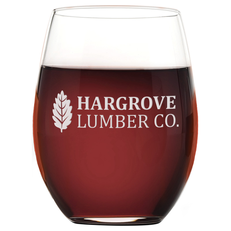 Product Photo 1 Riedel® 'O' Series Cabernet Stemless Wine Glass, Deep Etched, 21oz.