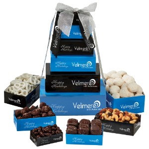 Six-Tier Custom Logo Treat Tower Assortment 1 - ZA4000