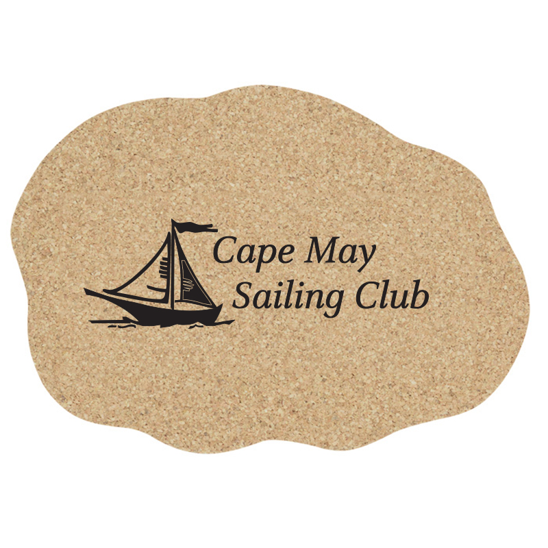 Product Photo 1 Cloud Cork Coaster, 4-3/4"