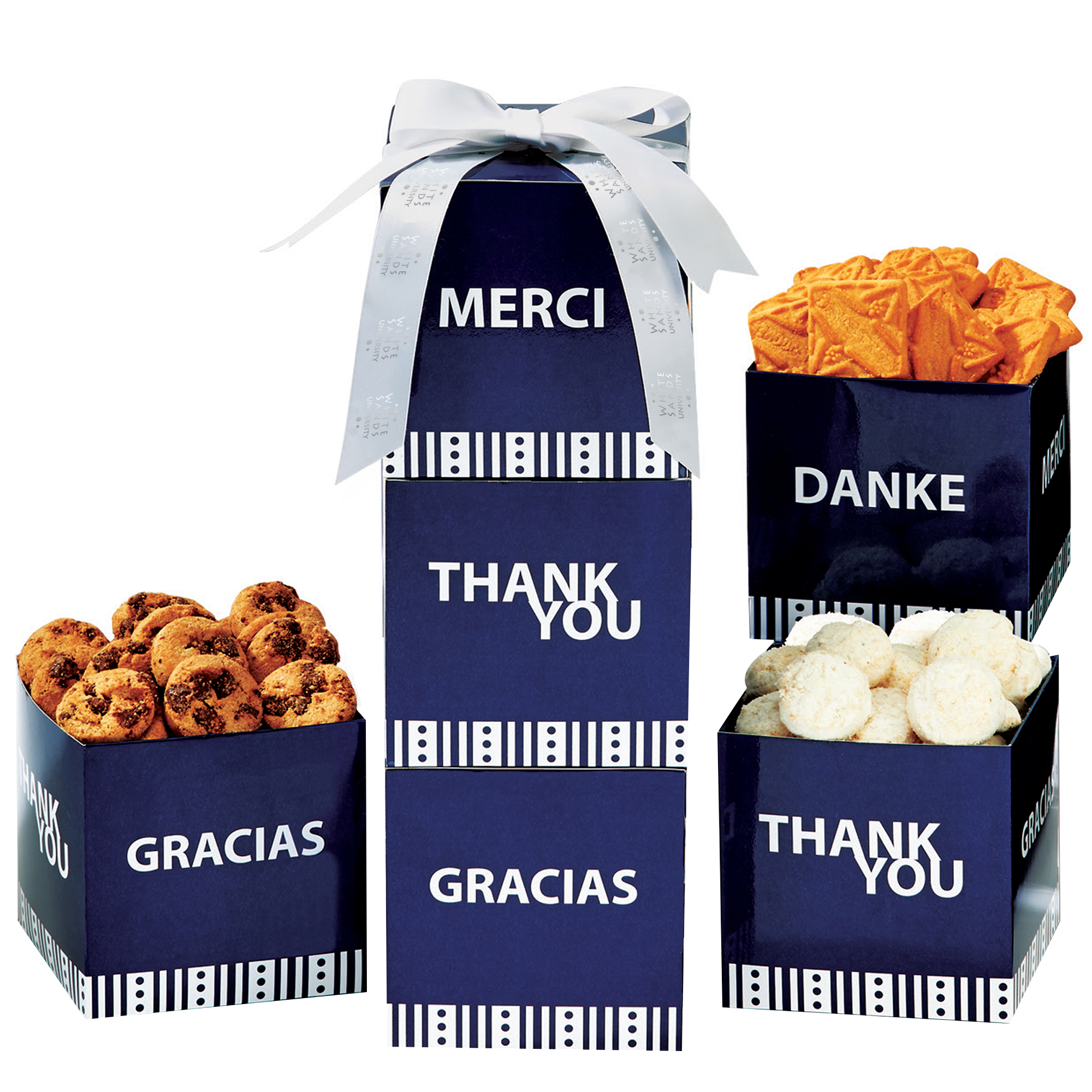 Product Photo 1 Thank You Cube Cookie Tower