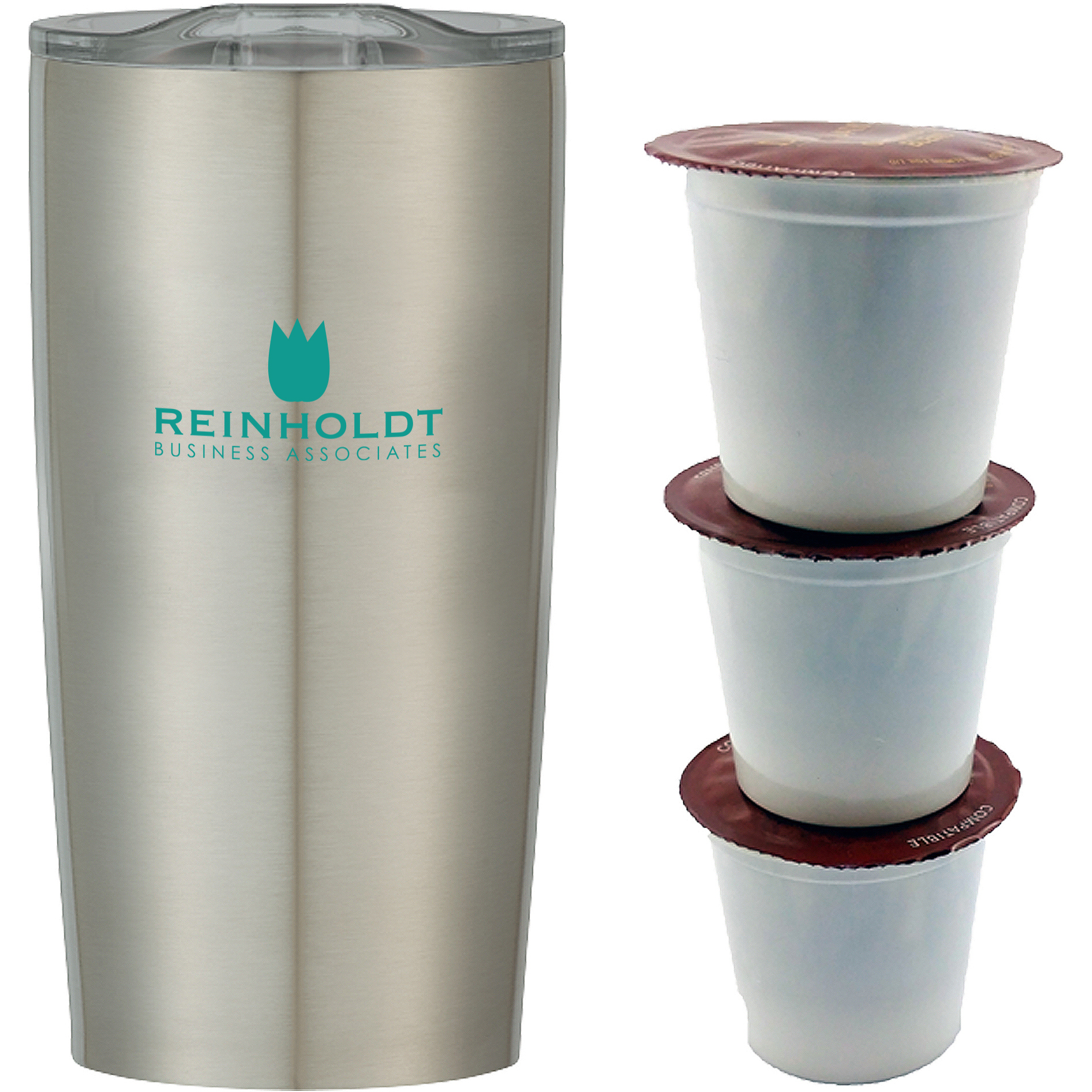 Product Photo 1 Himalayan Wake-Up Tumbler and Coffee Gift Set, 20oz.