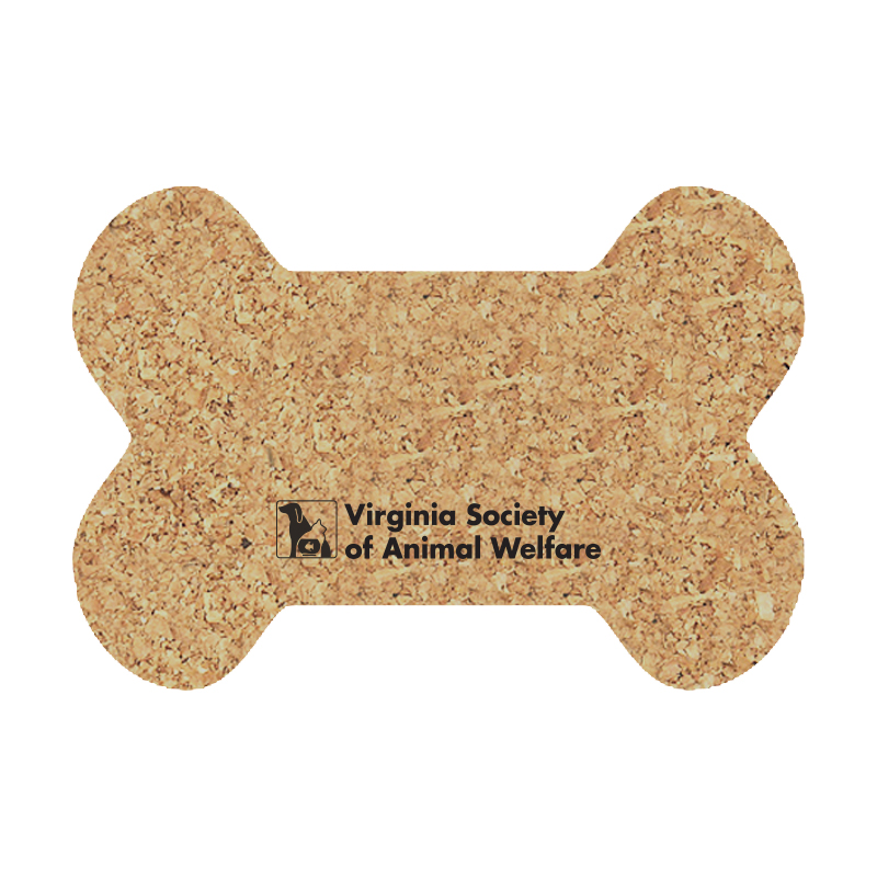Product Photo 1 Dog Bone Cork Mat, 19" x 13"