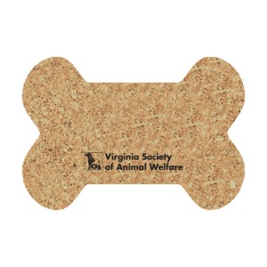 Dog Bone Cork Mat, 19" x 13" - NN1025