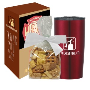 Himalayan Tumbler w/ Chex Mix Gift Set in a Custom Box - ZA4018