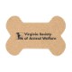Dog Bone Cork Coaster, 6"