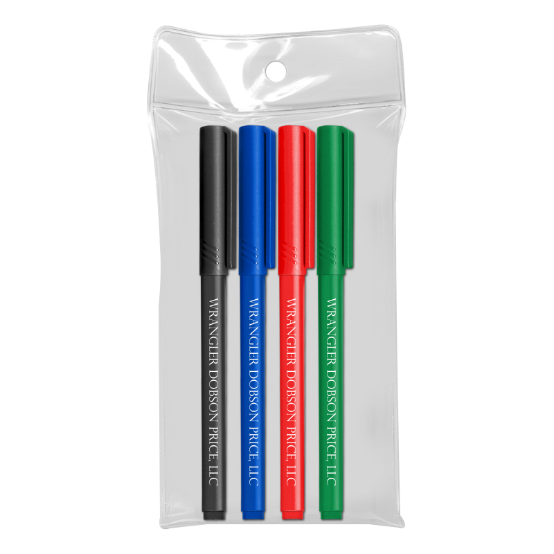 Product Photo 1 Note Writers Fine Point Fiber Point Pens, 4-Pack
