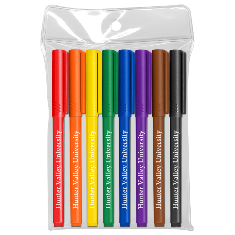 Product Photo 1 Note Writers Fine Point Fiber Point Pens, 8-Pack