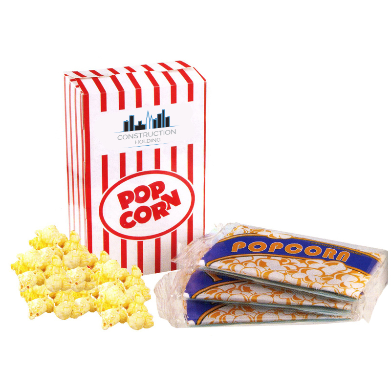 Product Photo 1 Microwave Popcorn in Custom Box, 3 Bags