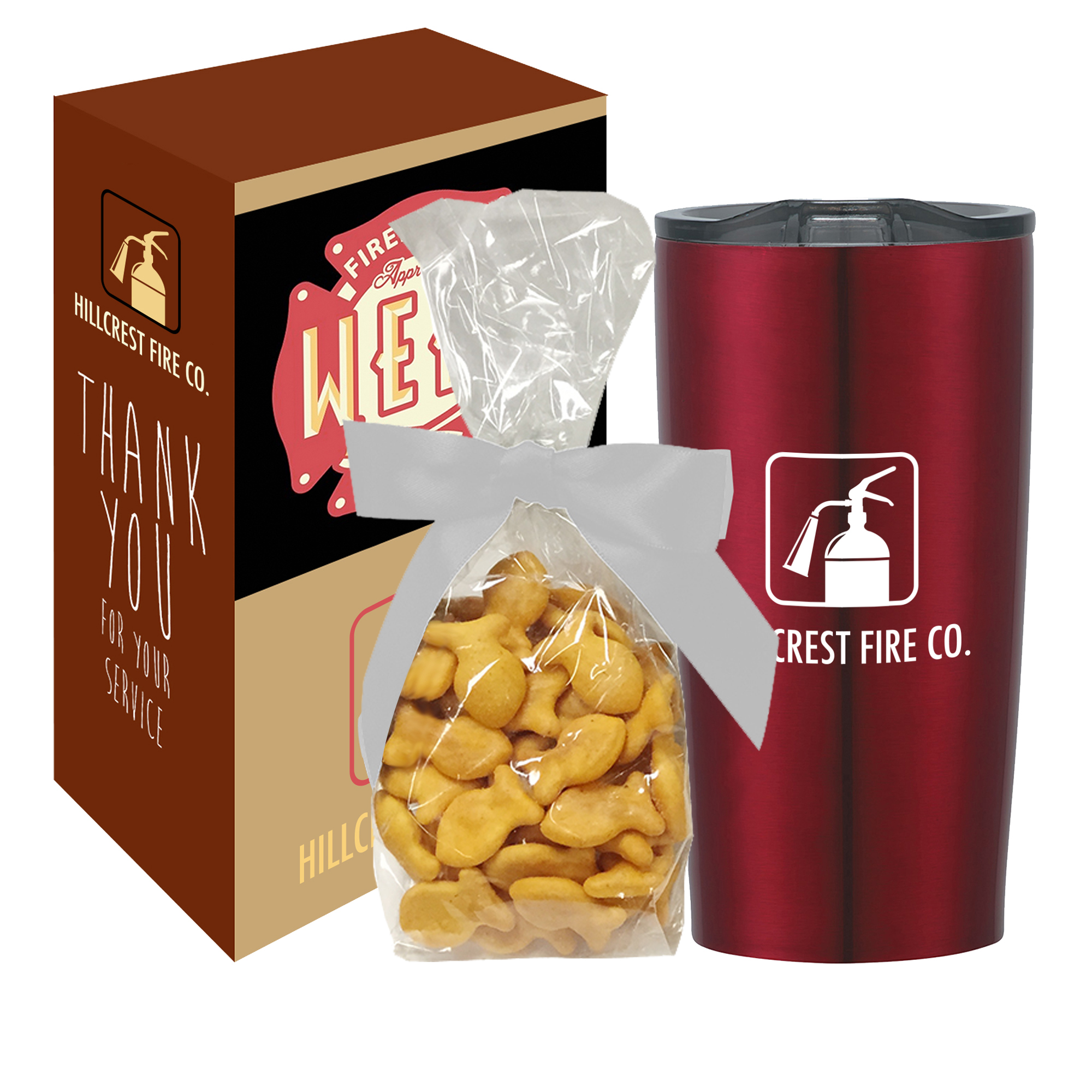 Product Photo 1 Himalayan Tumbler w/ Goldfish Crackers Gift Set in a Custom Box