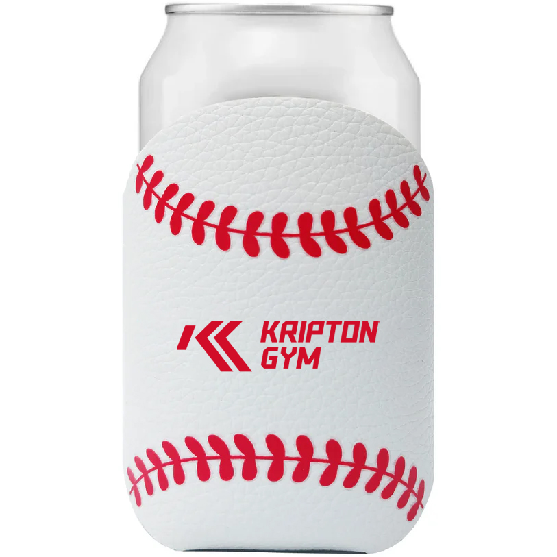 Product Photo 1 Stiched Leather Baseball Can Cooler