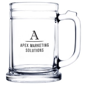 Glass Beer Tankard, 16oz. - DN1565