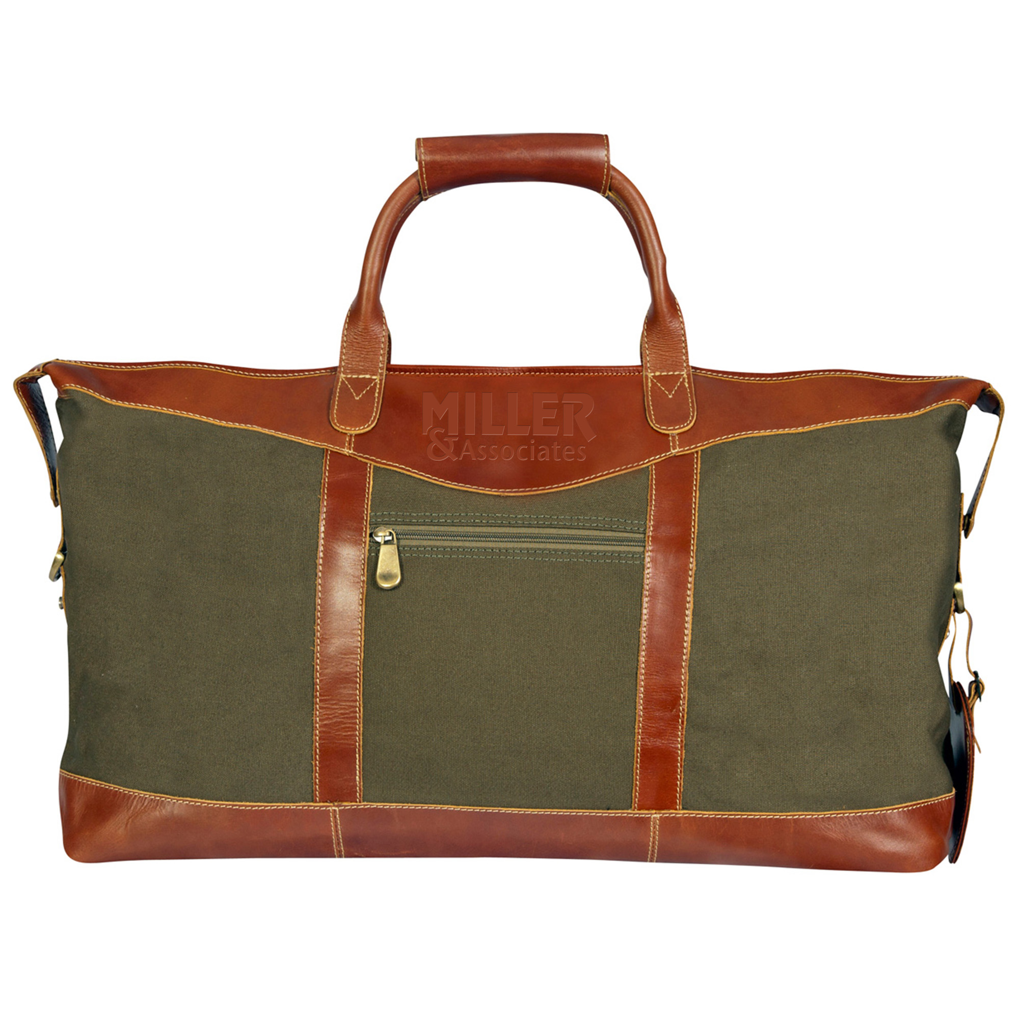 Product Photo 1 Pine Canyon Buffalo Leather and Canvas Duffel, 22"
