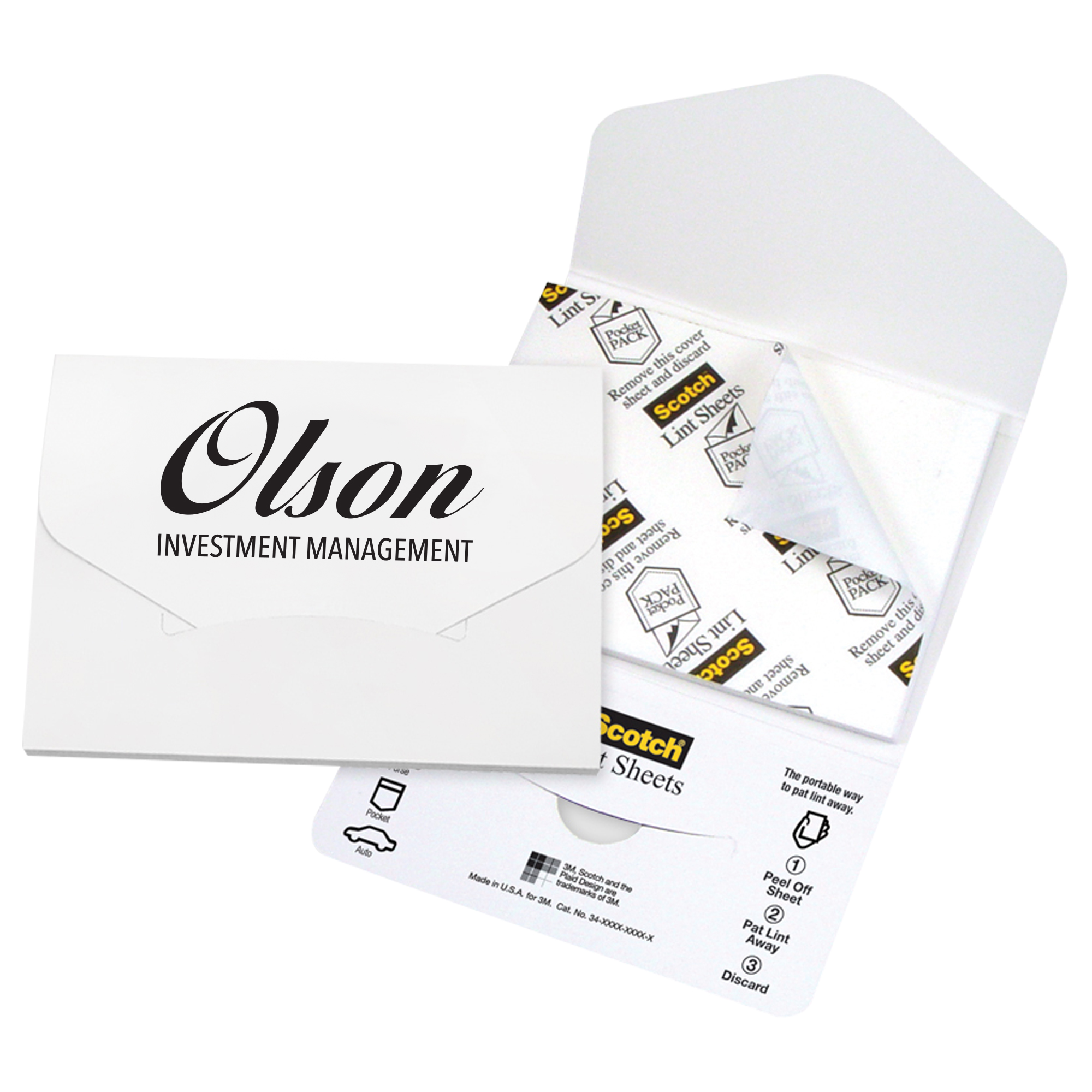 Product Photo 1 Scotch® Lint Sheets Pocket Pack