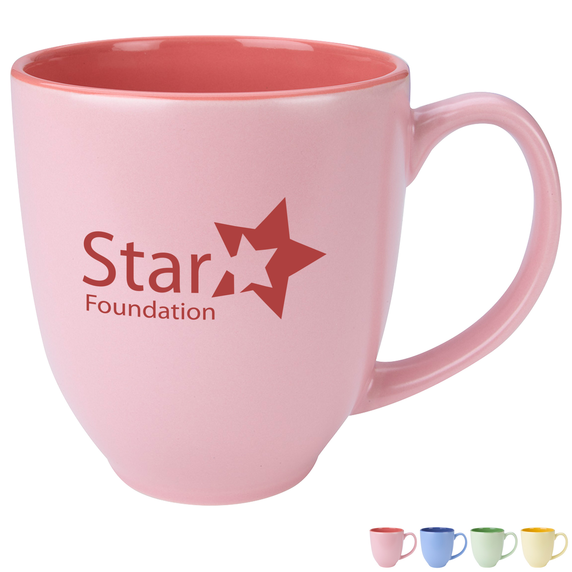Product Photo 1 Sorbet Ceramic Bistro Mug, 14oz.
