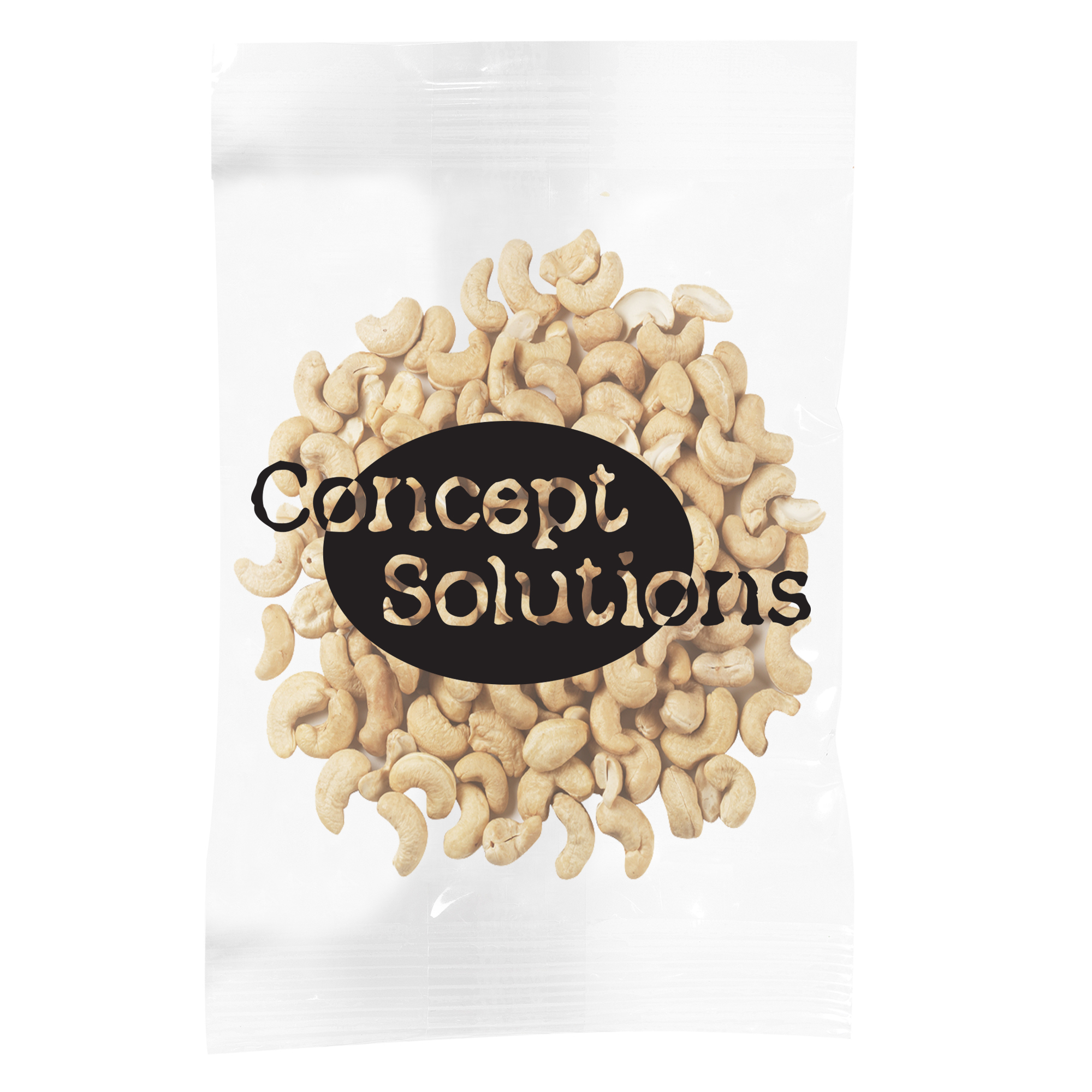 Product Photo 1 Raw Cashews Healthy Snax Bag, 1oz.