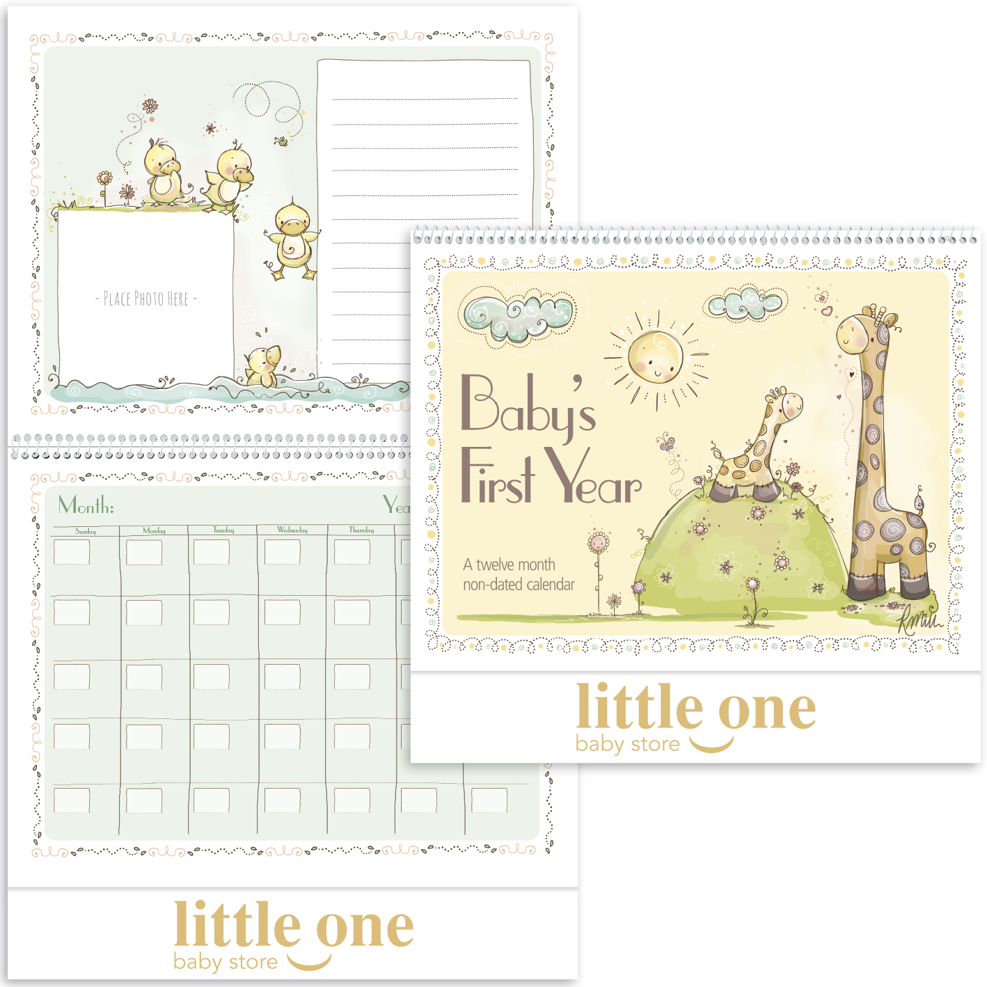Product Photo 1 Baby's First Year Calendar