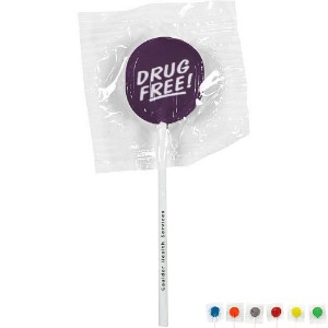 Drug Free Design, Custom Lollipops - GP1400