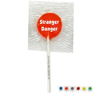 Stranger Danger Design, Custom Lollipops - GP1600