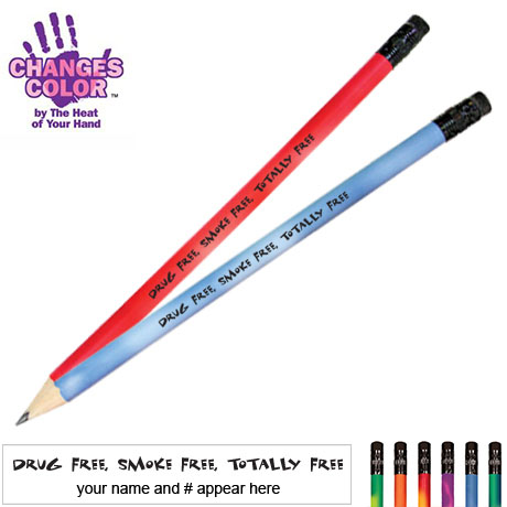 Product Photo 1 Drug Free, Smoke Free, Totally Free Mood Color Changing Pencil