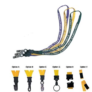 Cotton Lanyard, 1/2" Wide - BDH100
