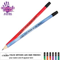 Police Officers Are Our Friends Mood Color Changing Pencil