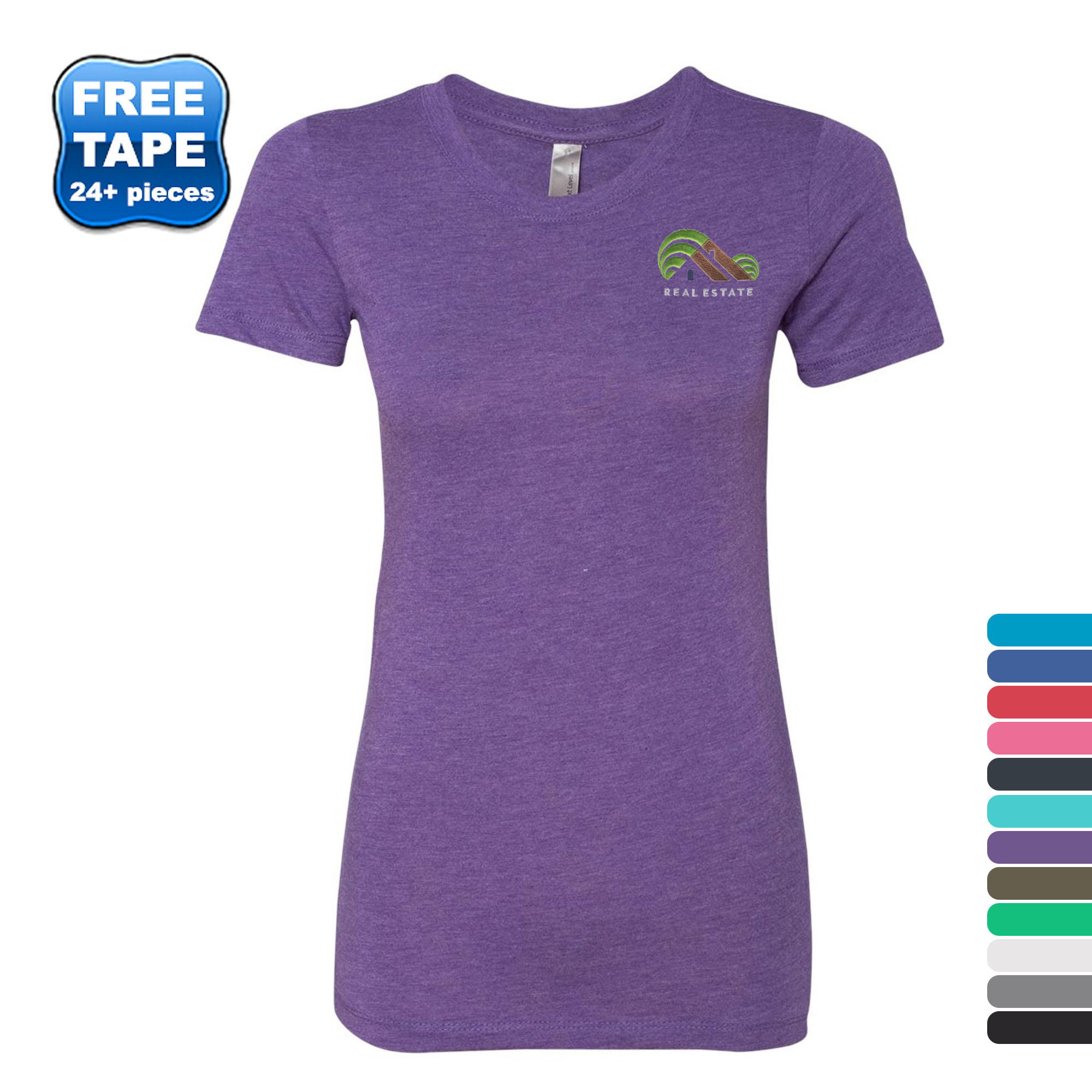 Product Photo 1 Next Level® Tri-Blend Ladies' Scoop Tee