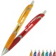 Solana Translucent Barrel Ballpoint Pen w/ Chrome Accents