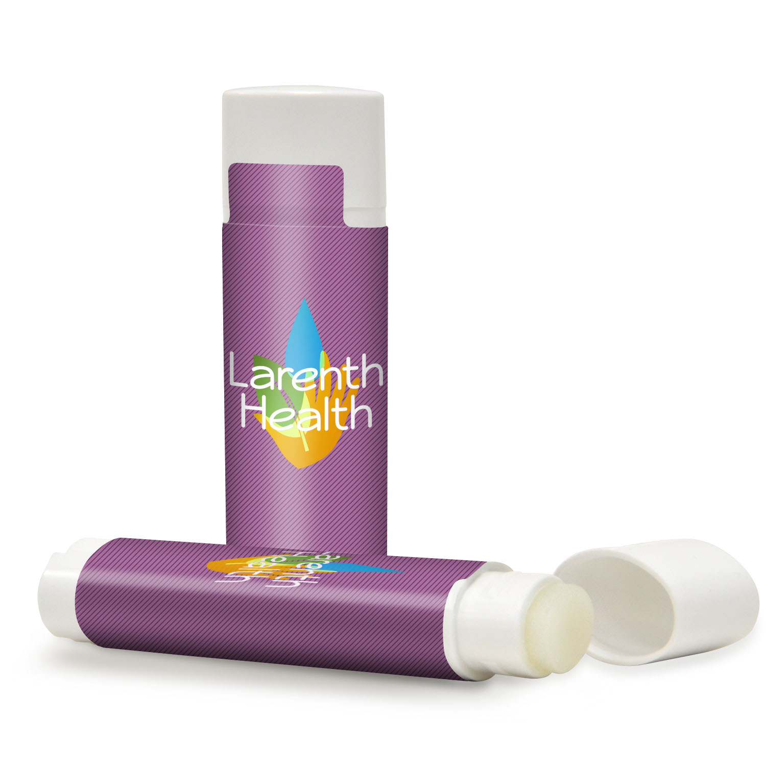 Product Photo 1 Beeswax Unflavored Lip Balm in White Oval Tube, SPF-15