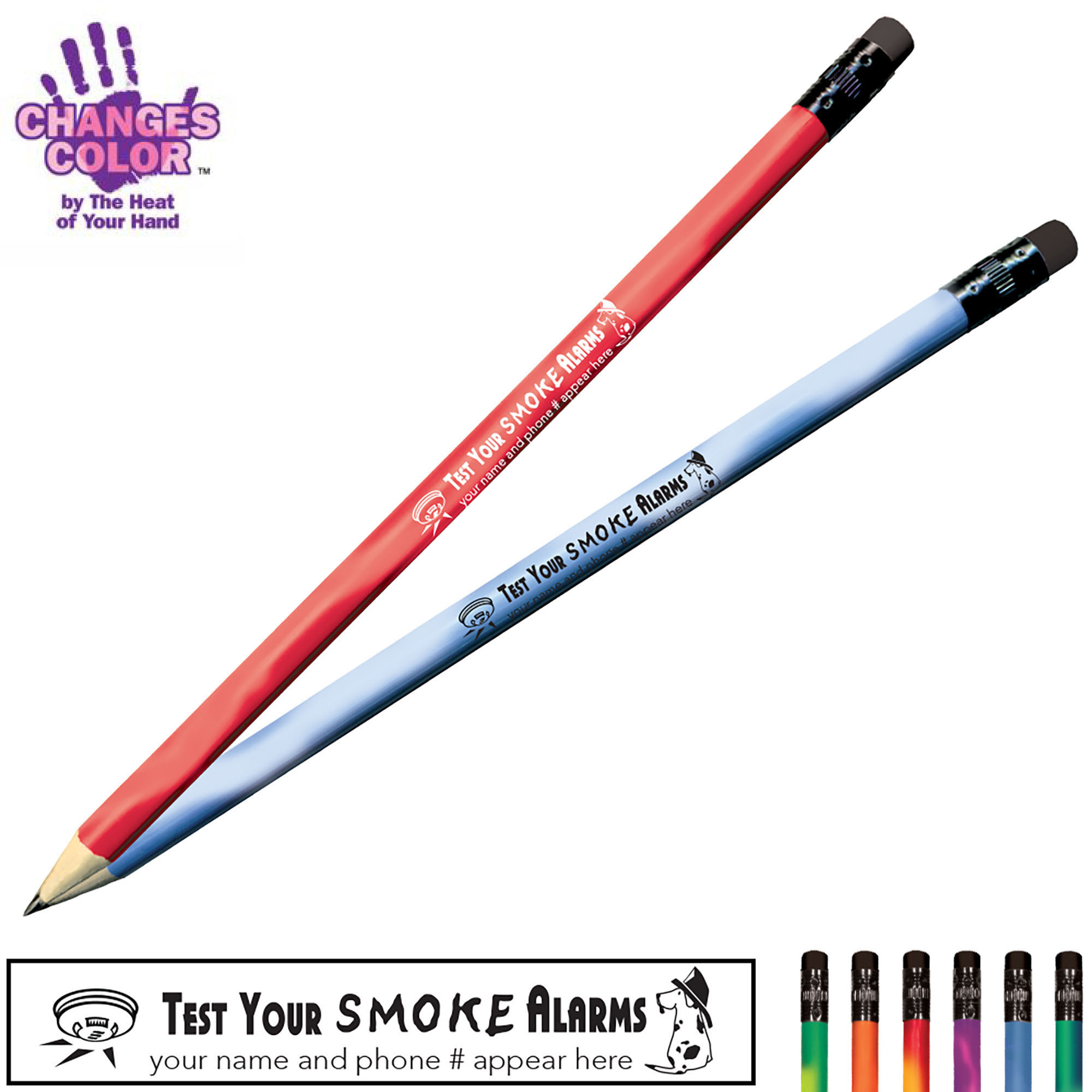 Product Photo 1 Test Your Smoke Alarms Mood Color Changing Pencil