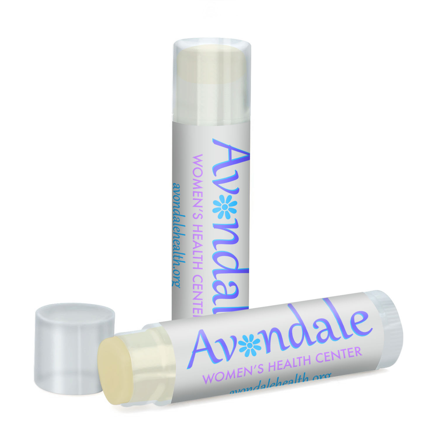 Product Photo 1 Organic Peppermint Lip Balm in Clear Tube
