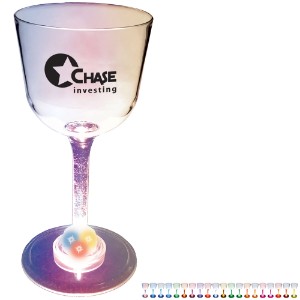 Light Up LED Wine Glass, 7oz. - HW1375
