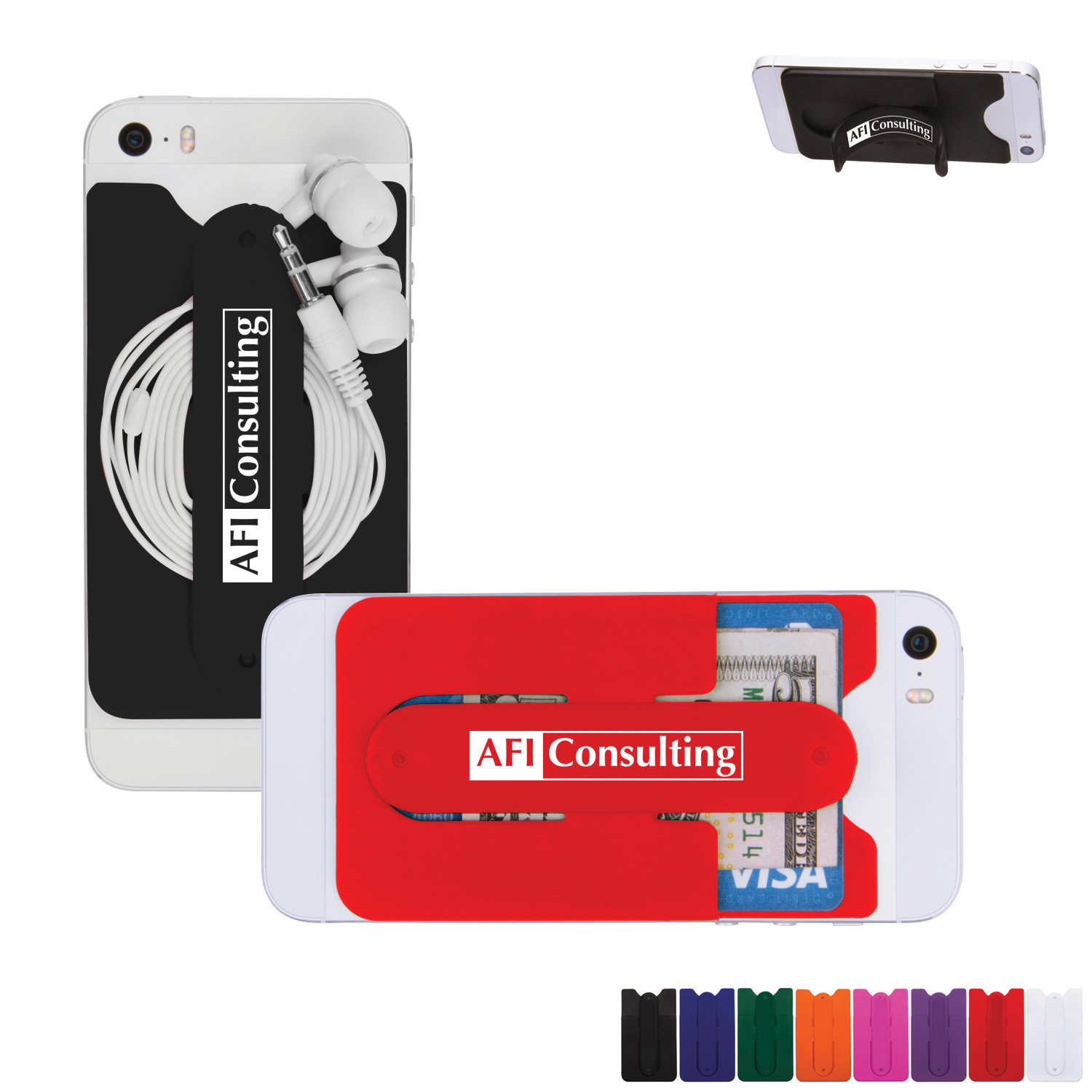 Product Photo 1 Three-in-One Cell Phone Card Holder