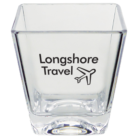 Product Photo 1 Square Plastic Shot Glass, 2oz.