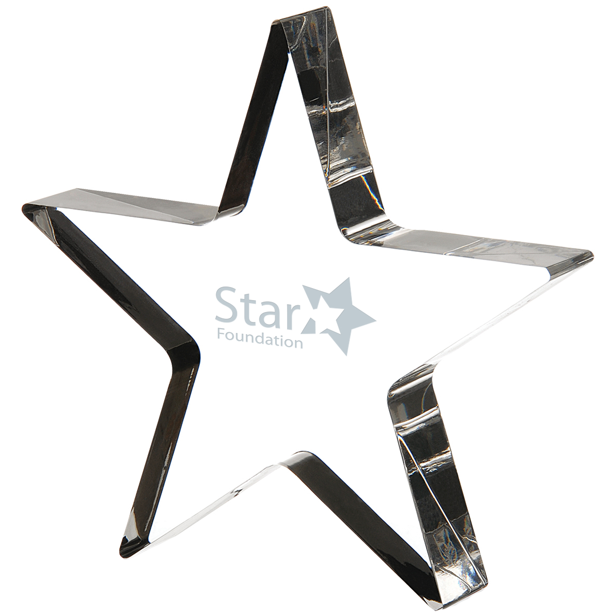 Product Photo 1 Superstar Acrylic Award, 6" x 5-3/4"
