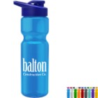 Photo 3 Transparent Sports Bottle, 28oz. - Drink Thru Lid